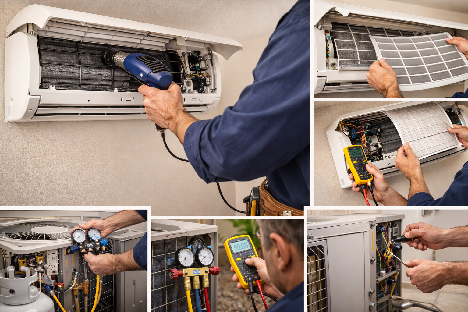 AC service and repair in UAE